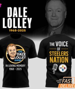 Limited Edition Pittsburgh Steelers In Loving Memory Dale Lolley T-Shirt