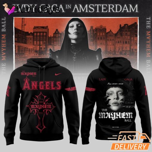 Los Angeles Angels Lady Gaga The Mayhem Ball Limited Edition Hoodie