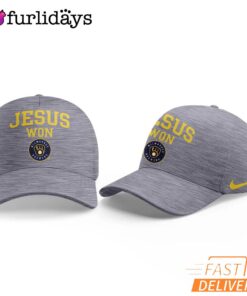Milwaukee Brewers Jesus Won Thank You Jesus Cap