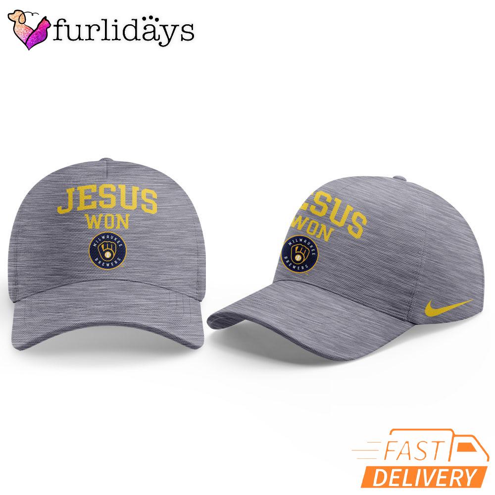 Milwaukee Brewers Thank You Jesus Cap Milwaukee Brewers Thank You Jesus Cap