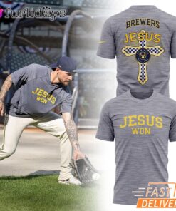 Milwaukee Brewers Thank You Jesus Shirt