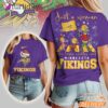Minnesota Vikings NFL Grinch Christmas 3D Shirt Just A Woman Gift