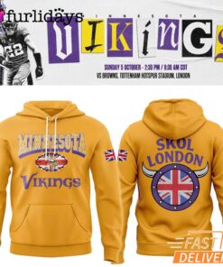 Minnesota Vikings NFL Skol London Game Hoodie