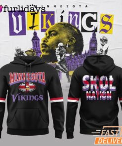 Minnesota Vikings Nfl Skol Nation New Hoodie 2025