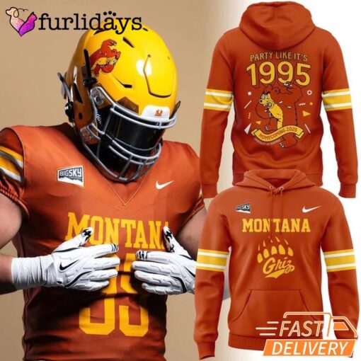Montana Griz 1995 Anniversary Edition Uniforms Hoodie
