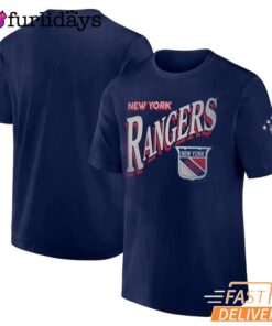 New York Rangers Fanatics Navy Decades Collection Made To Last T-Shirt