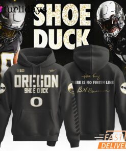 Oregon Duck Football 2025 Shoe Duck  Special Edition Hoodie