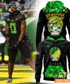 Oregon Ducks Grateful Ducks Hoodie