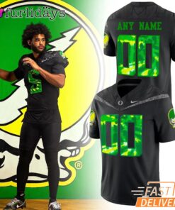 Oregon Ducks Grateful Ducks Uniforms Football Jersey