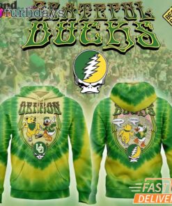 Oregon Ducks Special Edition Grateful Ducks Hoodie