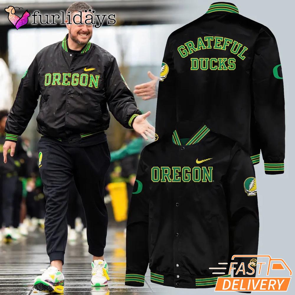 Oregon Football Limited Edition Bomber Jacket 2025 Oregon Football Limited Edition Bomber Jacket 2025