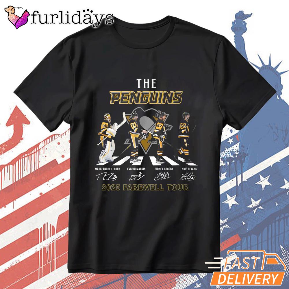 Pittsburgh Penguins 2025 Farewell Tour T-Shirt Pittsburgh Penguins 2025 Farewell Tour T-Shirt