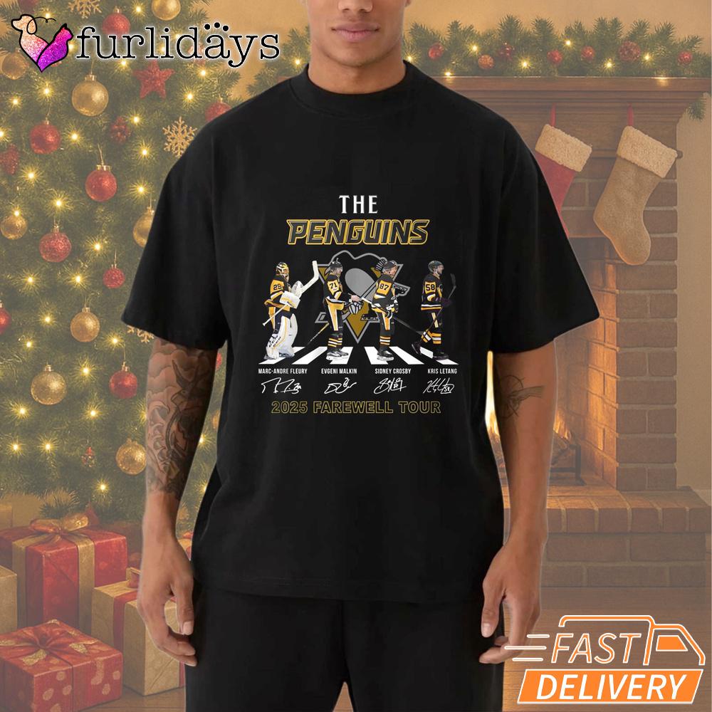 Pittsburgh Penguins 2025 Farewell Tour T-Shirt Pittsburgh Penguins 2025 Farewell Tour T-Shirt