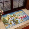 Pittsburgh Steelers NFL Cute Snowman Christmas Rubber Base Doormat