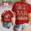 San Francisco 49ers NFL Grinch Christmas 3D Shirt Just A Woman Gift