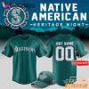 Seattle Mariners 2025 Native American Heritage Night Baseball Jersey