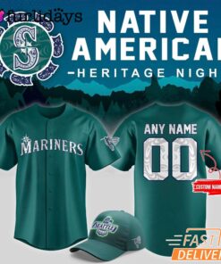 Seattle Mariners 2025 Native American Heritage Night Baseball Jersey
