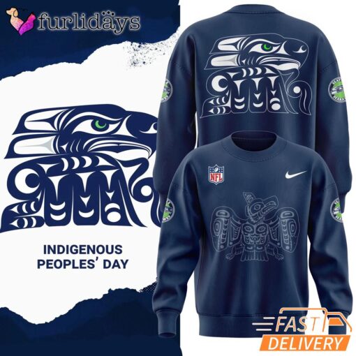 Seattle Seahawks Indigenous Peoples' Day Sweatshirt