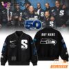 Seattle Seahawks Signature 50Th Season Editions Limited Bomber Jacket