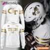Special 2025 White Uniform Georgia Tech Football Hoodie