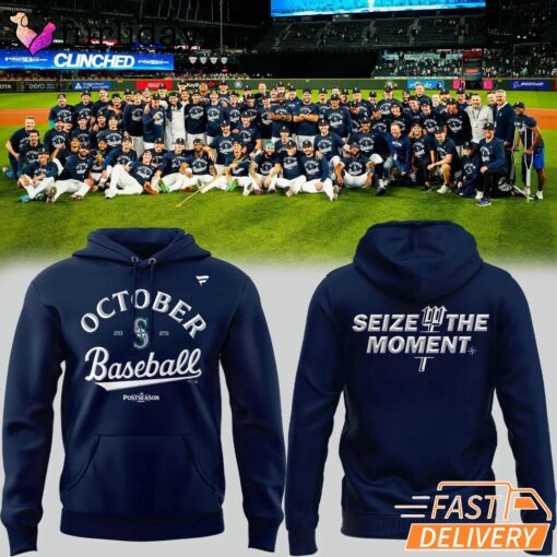 Special Edition October Baseball Post Season 2025 Seattle Mariners Hoodie