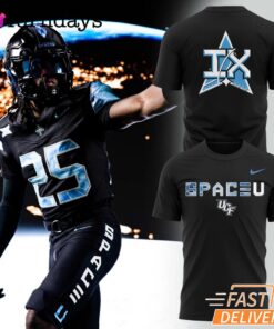 Special UCF Knights 2025 Space Black T-Shirt