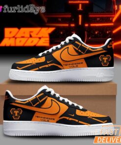 Tennessee Volunteers Dark Mode Air Force 1 Shoes 2025