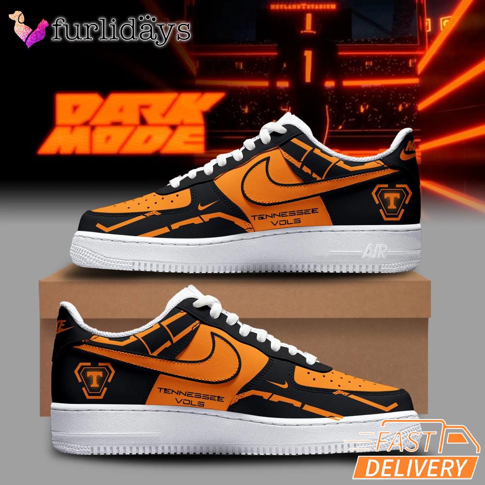 Tennessee Volunteers Dark Mode Air Force 1 Shoes 2025