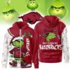 The Grinch Arkansas Razorbacks Hoodie, Funny Christmas Football Gift 2025