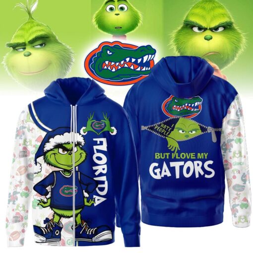 The Grinch Florida Gators Hoodie, Funny Christmas Football Gift 2025