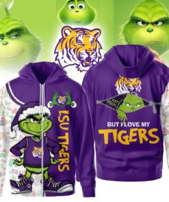 The Grinch LSU Tigers Hoodie, Funny Christmas Football Gift 2025