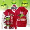 The Grinch Ohio State Buckeyes Hoodie, Funny Christmas Football Gift 2025