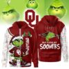 The Grinch Oklahoma Sooners Hoodie, Funny Christmas Football Gift 2025