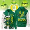 The Grinch Oregon Ducks Hoodie, Funny Christmas Football Gift 2025