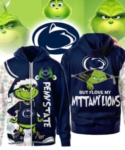 The Grinch Penn State Nittany Lions Hoodie, Funny Christmas Football Gift 2025