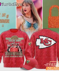 The Life Of A Showgirl Taylor Swift Kansas City Chiefs Sweatshirt