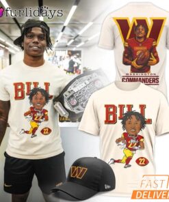 Washington Commanders Jacory Bill Croskey Merritt 22 Limited Edition Shirt