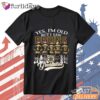 Yes I'm Old But I Saw Boston Bruins Christmas T-Shirt