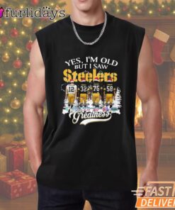 Yes I'm Old But I Saw Pittsburgh Steelers Christmas T-Shirt
