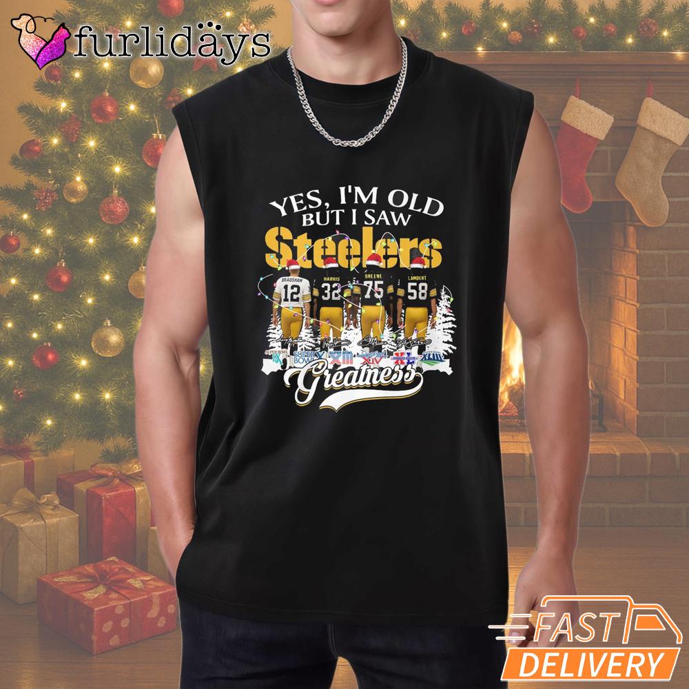 Yes I'm Old But I Saw Pittsburgh Steelers Christmas T-Shirt Yes I'm Old But I Saw Pittsburgh Steelers Christmas T-Shirt