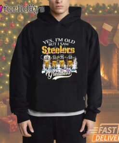 Yes I'm Old But I Saw Pittsburgh Steelers Christmas T-Shirt