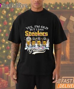 Yes I'm Old But I Saw Pittsburgh Steelers Christmas T-Shirt