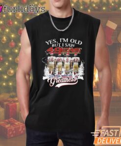 Yes I'm Old But I Saw San Francisco 49ers Christmas T-Shirt