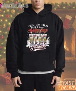 Yes I'm Old But I Saw San Francisco 49ers Christmas T-Shirt