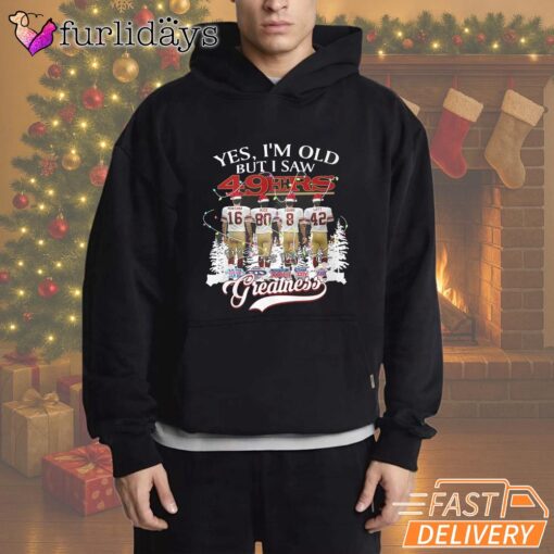 Yes I'm Old But I Saw San Francisco 49ers Christmas T-Shirt