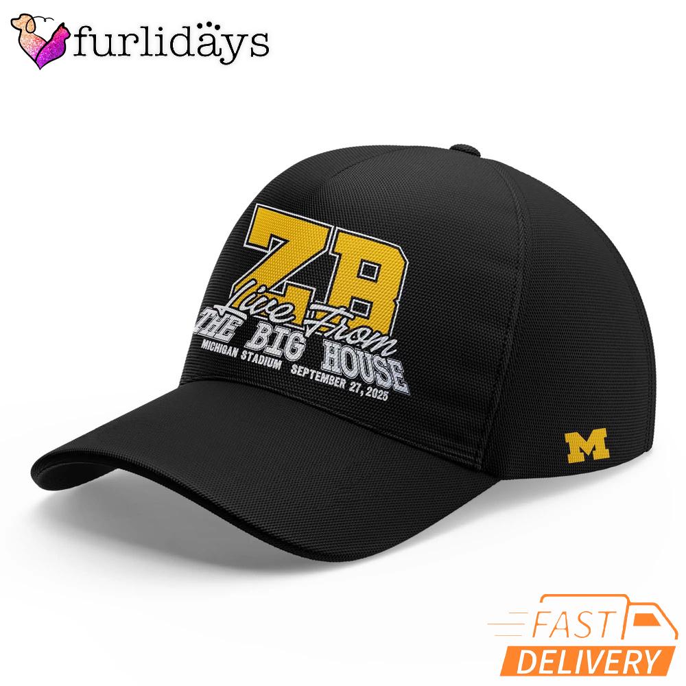 Zach Bryan Live From The Big House Michigan Stadium Cap Zach Bryan Live From The Big House Michigan Stadium Cap