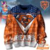 Chicago Bears NFL Superman Ugly Christmas Sweater