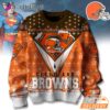 Cleveland Browns NFL Superman Ugly Christmas Sweater