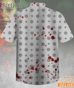 Eleven Stranger Things S5 Hawaiian Shirt, Demogorgon And Upside Down Pattern Aloha