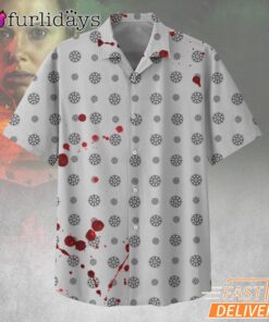 Eleven Stranger Things S5 Hawaiian Shirt, Demogorgon And Upside Down Pattern Aloha